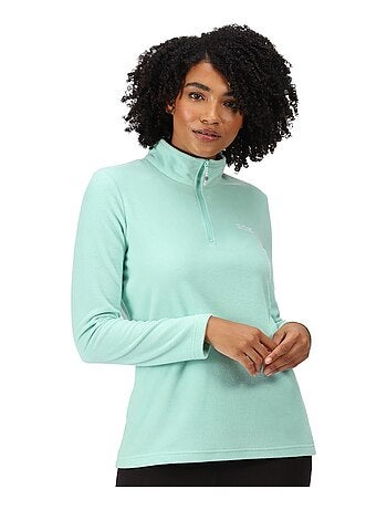 Regatta Great Outdoors - Forro polar con cremallera 1/4 modelo Sweetheart para mujer
