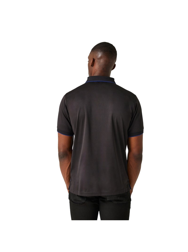 Regatta Professional - Polo de Manga Corta para Hombre Negro - Kiabi