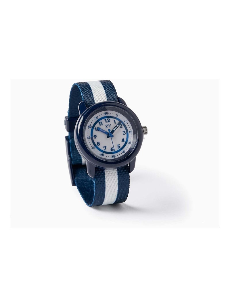 Reloj a rayas Gris - Kiabi