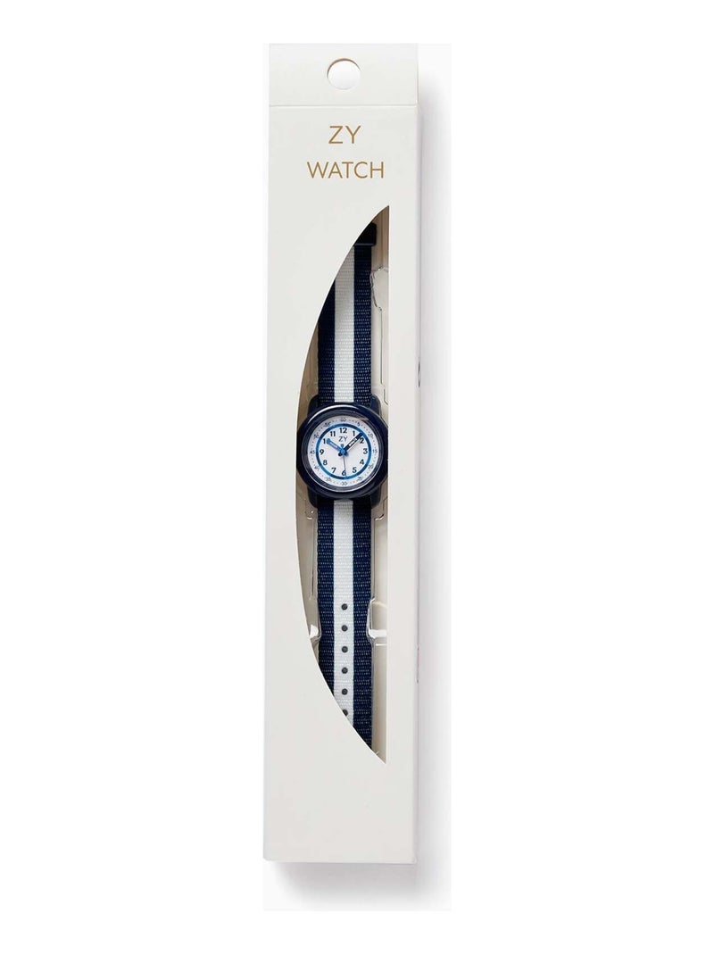 Reloj a rayas Gris - Kiabi