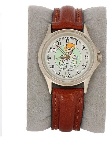Reloj analógico infantil 'el mundo loco de tex avery' – esfera redonda cartoon looney tunes