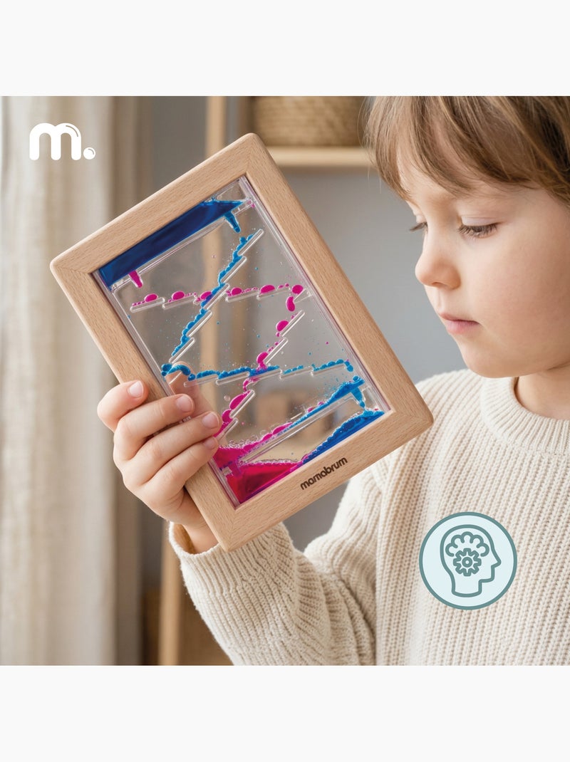 Reloj arenas sensorial madera infantil 90s gotas mamabrum N/D - Kiabi