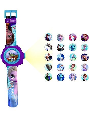 Reloj de proyecci?n digital Frozen con 20 im?genes para proyectar
