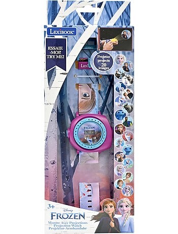 Reloj de proyecci?n digital Frozen con 20 im?genes para proyectar