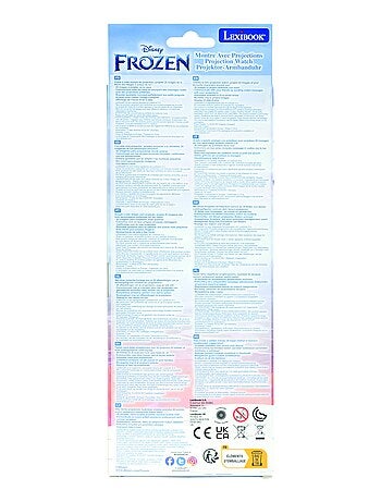 Reloj de proyecci?n digital Frozen con 20 im?genes para proyectar