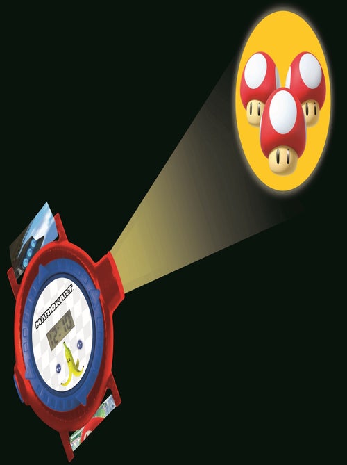 Reloj de proyecci?n digital Mario Kart con 20 im?genes para proyectar - Kiabi Reloj de proyecci?n digital Mario Kart con 20 im?genes para proyectar - Kiabi