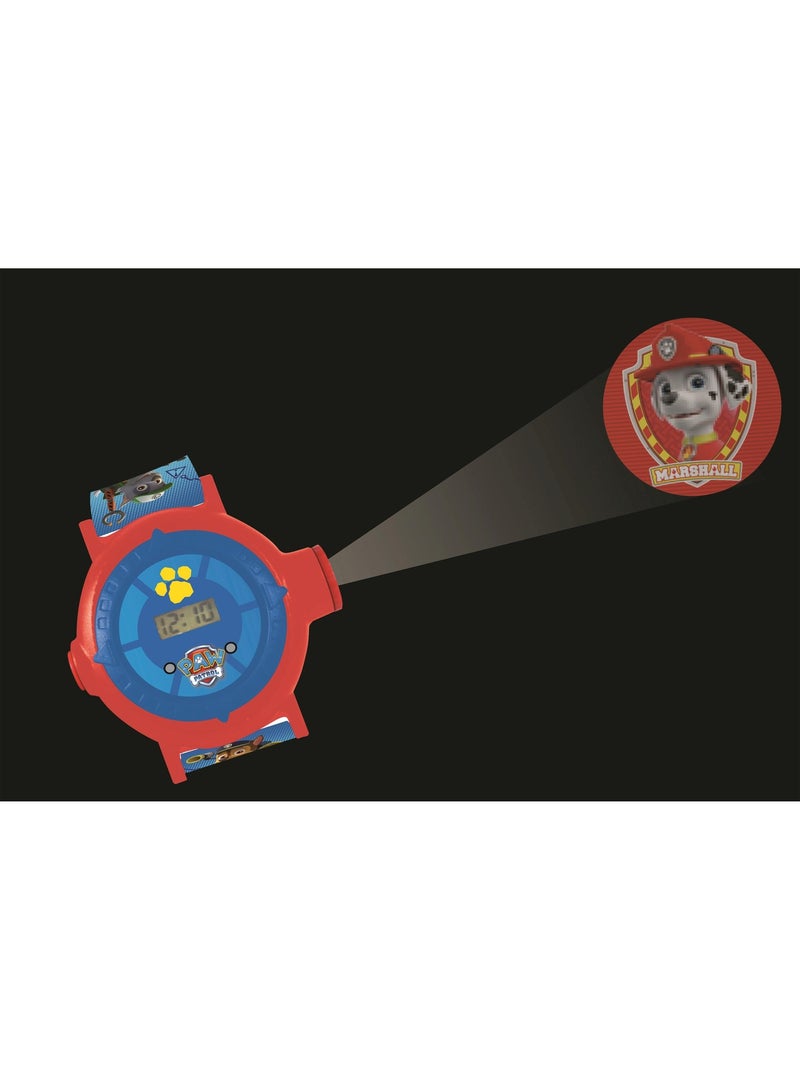 Reloj de proyecci?n digital Paw Patrol con 20 im?genes para proyectar Azul - Kiabi
