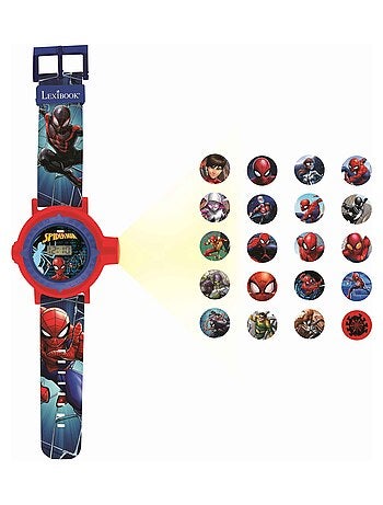 Reloj de proyecci?n digital SpiderMan con 20 im?genes para proyectar