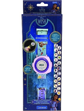 Reloj de proyecci?n digital Wish con 20 im?genes para proyectar
