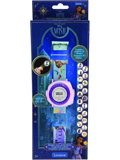 Reloj de proyecci?n digital Wish con 20 im?genes para proyectar - Kiabi Reloj de proyecci?n digital Wish con 20 im?genes para proyectar - Kiabi