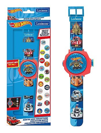 Reloj de proyecci?n Hot Wheels