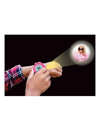 Reloj de proyección digital Barbie con 20 imágenes para proyectar