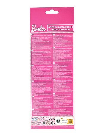 Reloj de proyección digital Barbie con 20 imágenes para proyectar