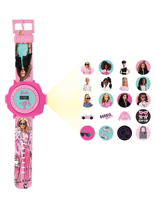 Reloj de proyección digital Barbie con 20 imágenes para proyectar - Kiabi