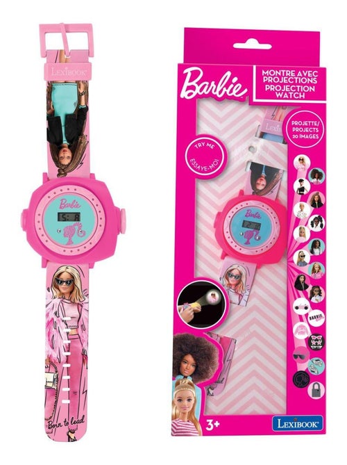 Reloj de proyección digital Barbie con 20 imágenes para proyectar - Kiabi