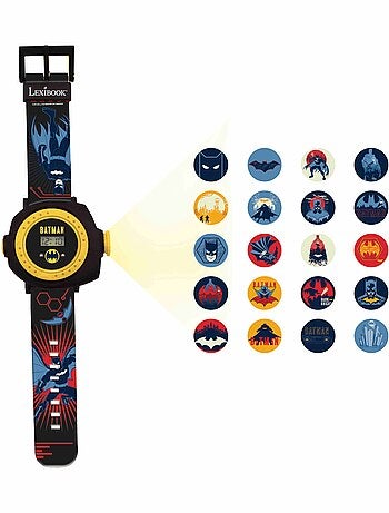 Reloj de proyección digital batman con 20 imágenes para proyectar