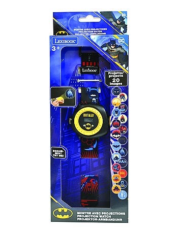 Reloj de proyección digital batman con 20 imágenes para proyectar
