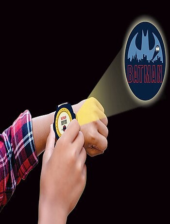 Reloj de proyección digital batman con 20 imágenes para proyectar