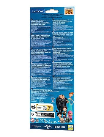 Reloj de proyección digital de los Minions con 20 imágenes para proyectar