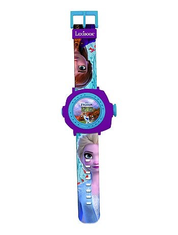 Reloj de proyección digital Frozen con 20 imágenes para proyectar