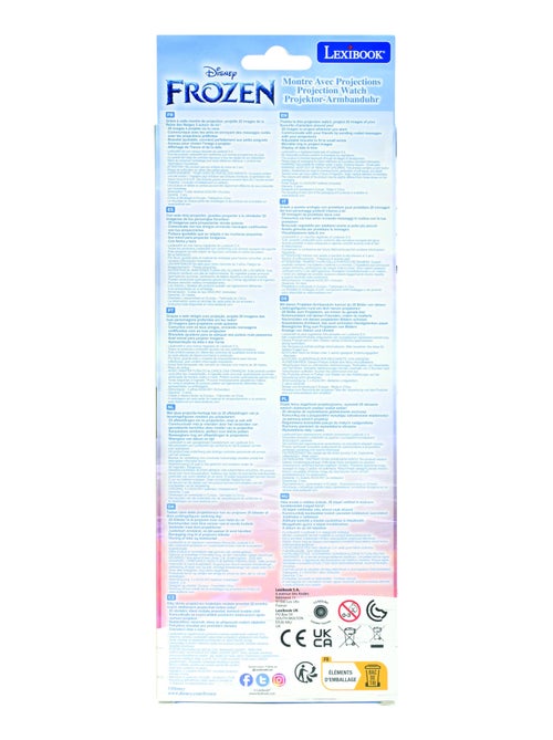 Reloj de proyección digital Frozen con 20 imágenes para proyectar - Kiabi