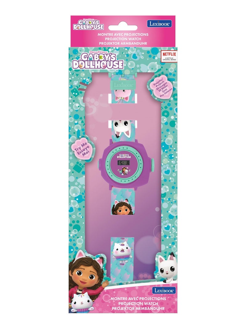 Reloj de proyección digital Gabby con 20 imágenes para proyectar Azul - Kiabi