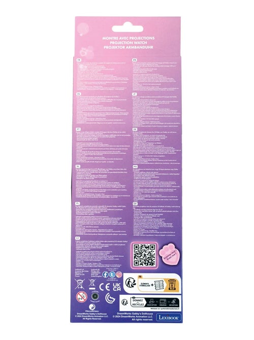 Reloj de proyección digital Gabby con 20 imágenes para proyectar - Kiabi