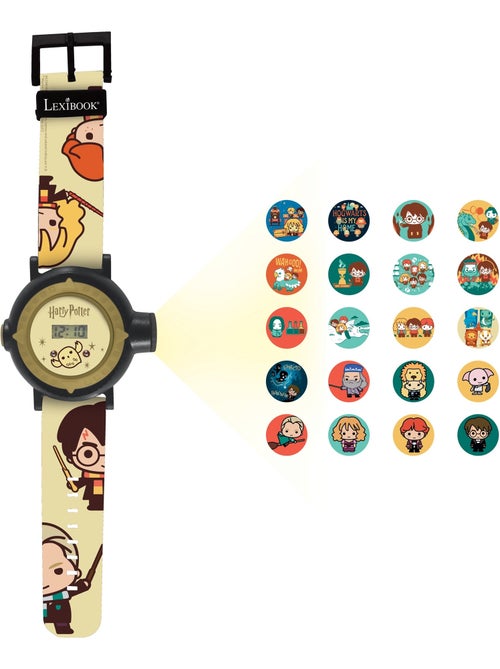 Reloj de proyección digital Harry Potter con 20 imágenes para proyectar - Kiabi