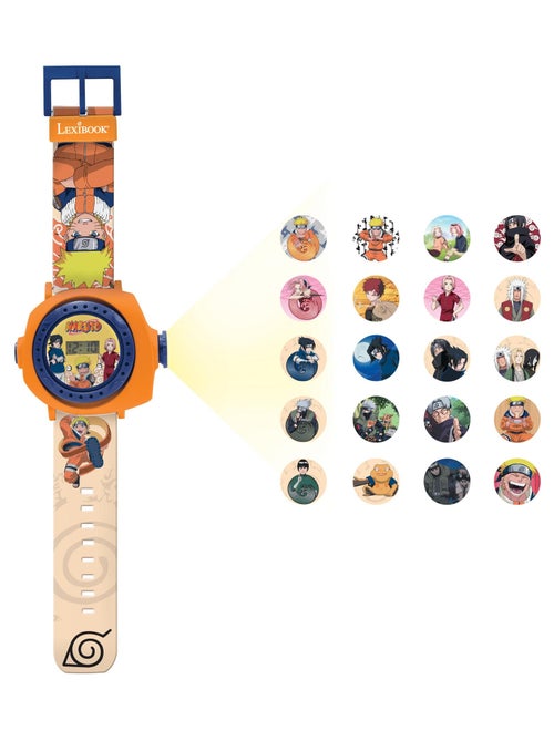 Reloj de proyección digital Naruto con 20 imágenes para proyectar - Kiabi