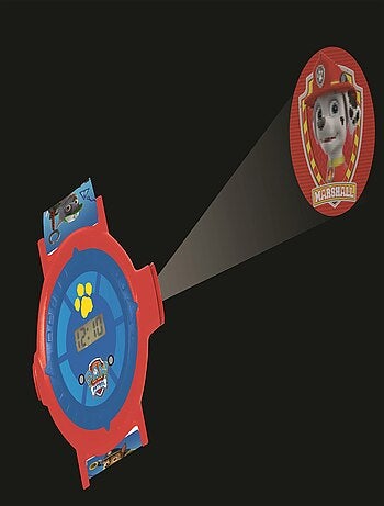 Reloj de proyección digital Paw Patrol con 20 imágenes para proyectar