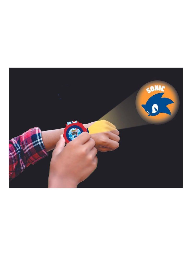 Reloj de proyección digital sónico con 20 imágenes para proyectar Azul - Kiabi