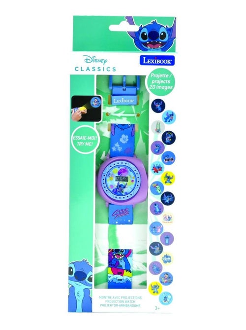 Reloj de proyección digital Stitch con 20 imágenes para proyectar - Kiabi