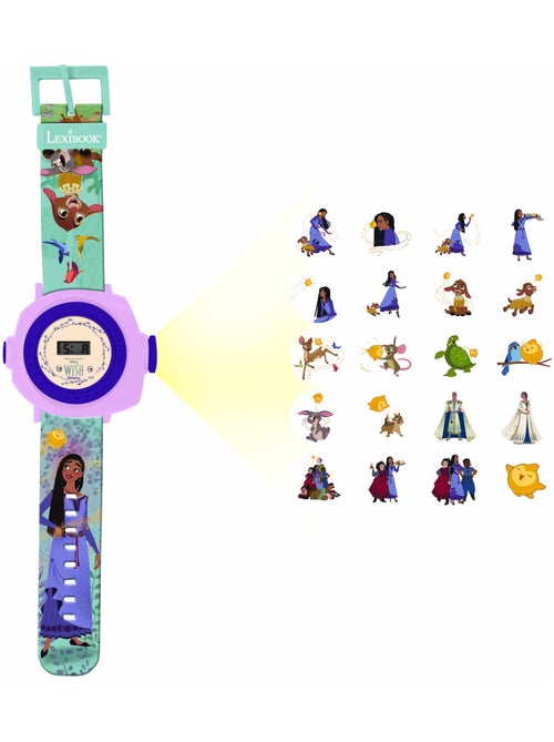 Reloj de proyección digital Wish con 20 imágenes para proyectar - Kiabi