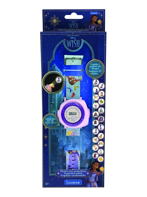 Reloj de proyección digital Wish con 20 imágenes para proyectar - Kiabi