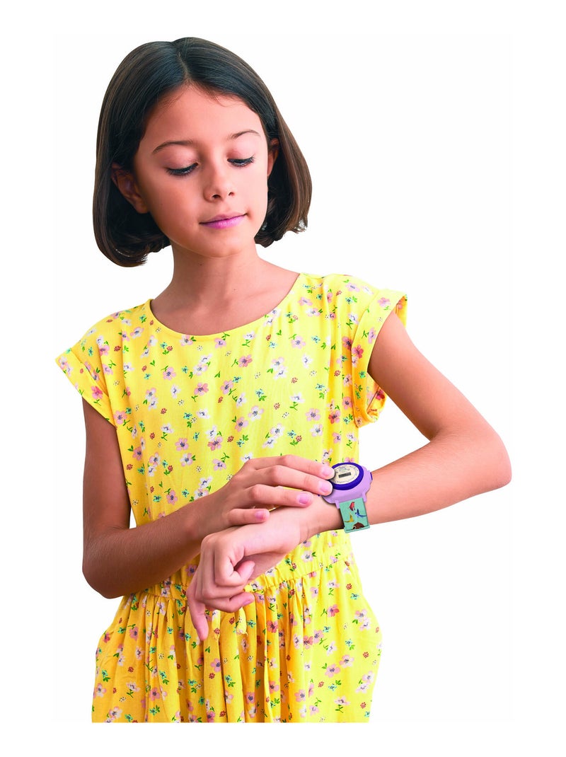 Reloj de proyección digital Wish con 20 imágenes para proyectar Violeta - Kiabi