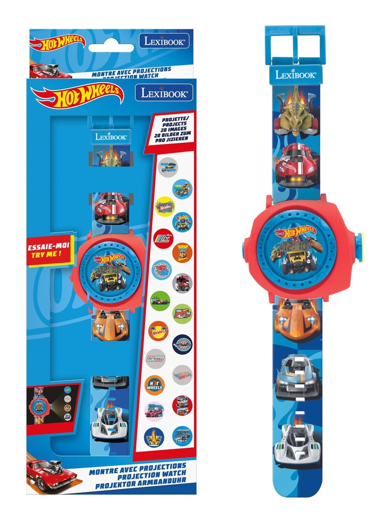 Reloj de proyección Hot Wheels Azul - Kiabi
