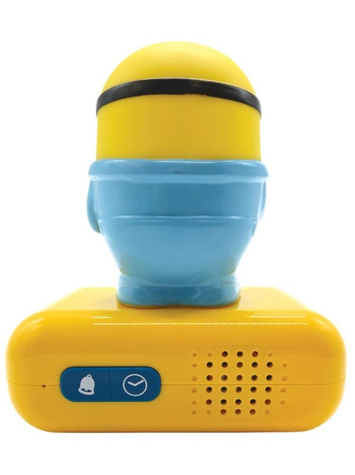 Reloj despertador con luz nocturna Diseño en 3D Los Minions y efectos de sonido - Kiabi