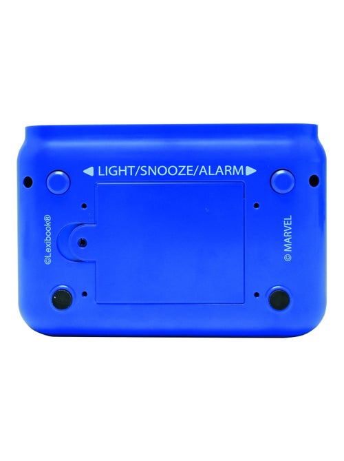 Reloj despertador con luz nocturna y sonidos del Capitán América - Kiabi