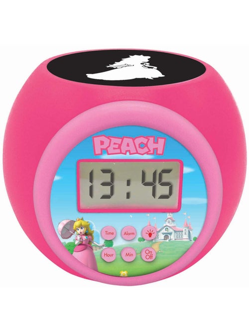 Reloj despertador con proyector de melocotón - Kiabi