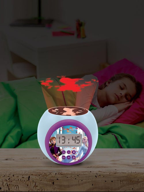 Reloj despertador con proyector Frozen y temporizador - Kiabi