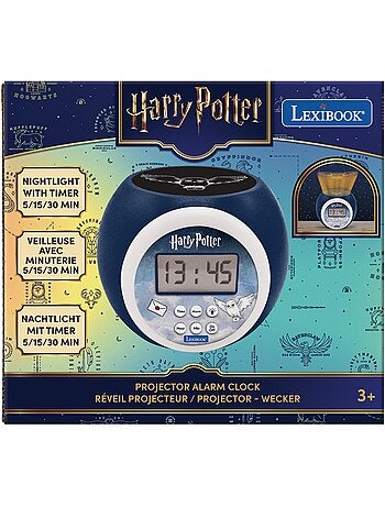 Reloj despertador con proyector Hedwig y temporizador