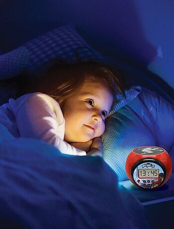 Reloj despertador con proyector Miraculous y temporizador
