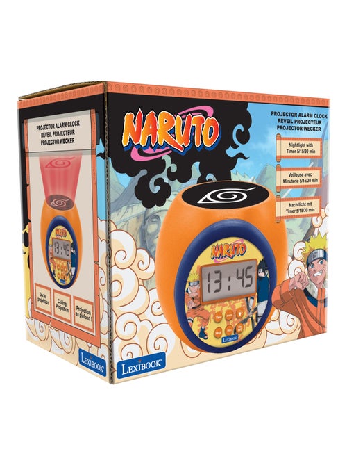 Reloj despertador con proyector Naruto y temporizador - Kiabi