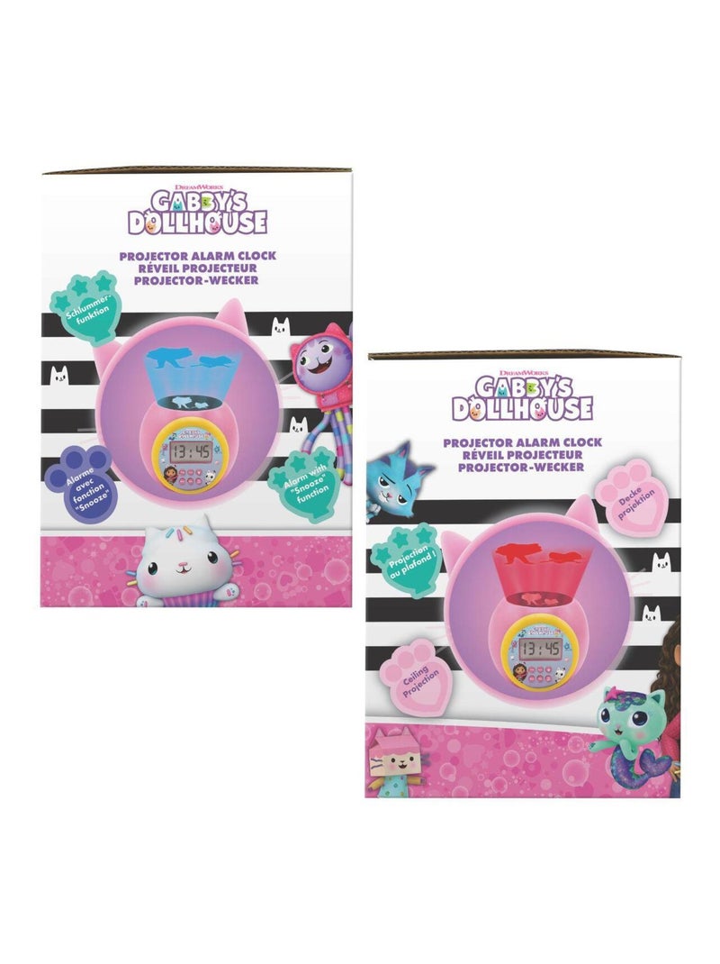 Reloj despertador con proyector para casa de muñecas de Gabby Rosa - Kiabi