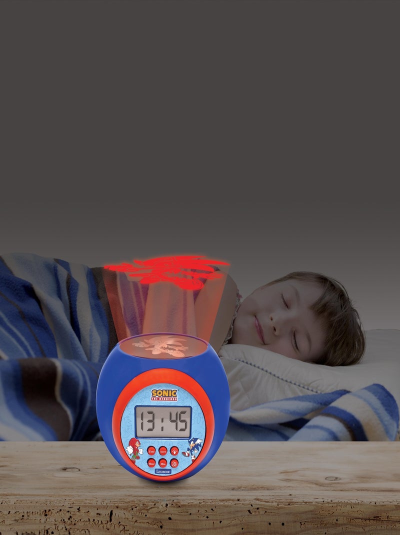 Reloj despertador con proyector s?nico Azul - Kiabi