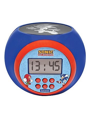 Reloj despertador con proyector sónico