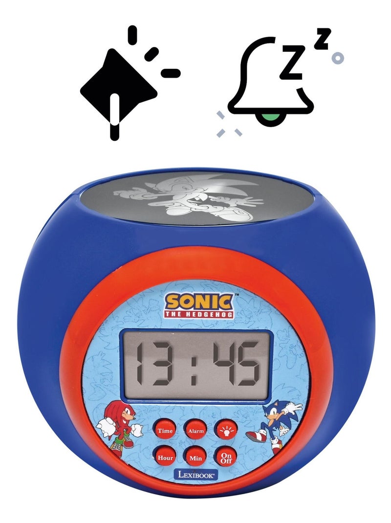 Reloj despertador con proyector sónico Azul - Kiabi