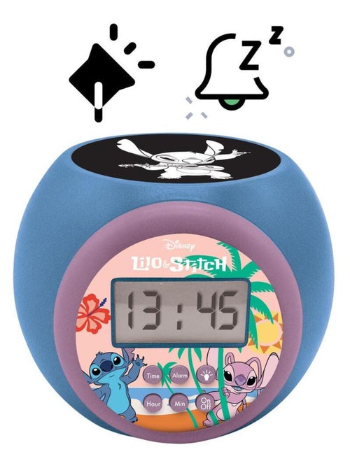Reloj despertador con proyector Stitch - Kiabi