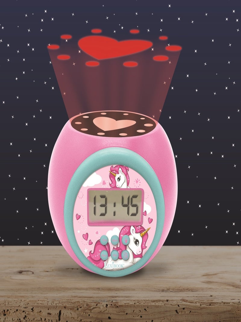 Reloj despertador con proyector Unicornio y temporizador Rosa - Kiabi