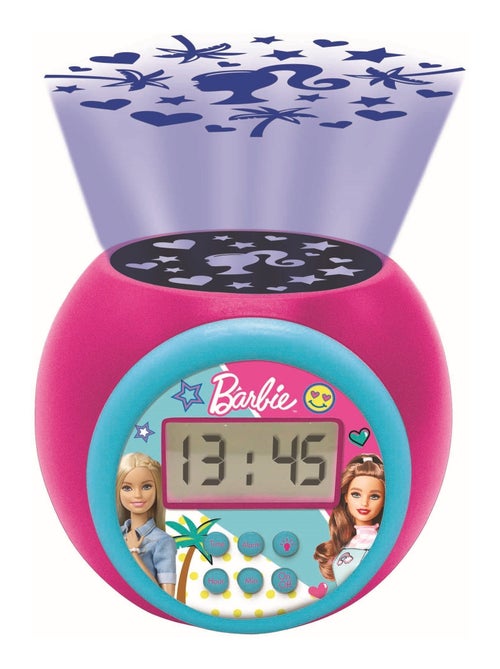 Reloj despertador con proyector y temporizador Barbie - Kiabi